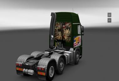 Volvo FH 2009 Military Cargo Skin