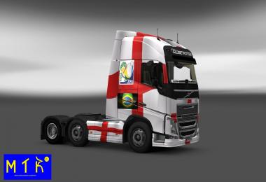 Volvo FH 2012 England Copa 2014 Skin v2