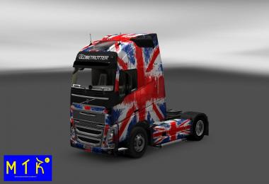 Volvo FH 2012 England Copa 2014 Skin