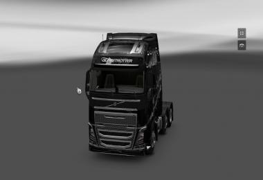 Volvo FH 2013 Scratched Black Girl Persian Skin