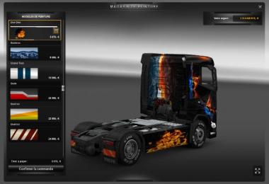 Volvo FH Fire skin