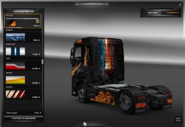 Volvo FH Fire skin