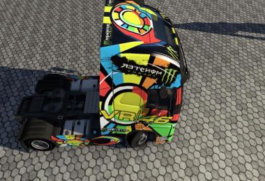 Volvo Valentino Rossi 46 Sun and Moon Skin