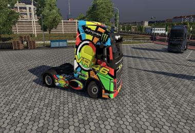 Volvo Valentino Rossi 46 Sun and Moon Skin