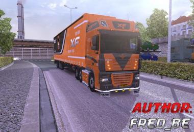 DAF XF 50keda+Trailer 1.9.24.1s