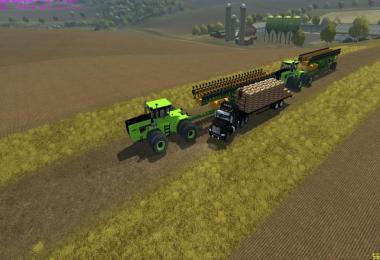 Flatebed Refillable Seed Trailer v1.1