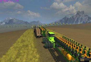 Flatebed Refillable Seed Trailer v1.1