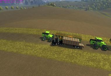 Flatebed Refillable Seed Trailer v1.1