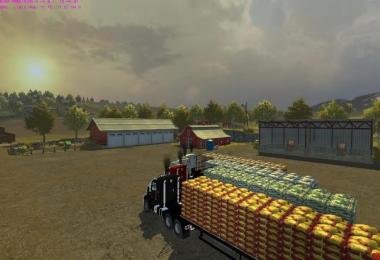 Flatebed Refillable Seed Trailer v1.1