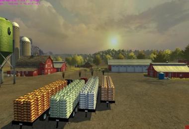 Flatebed Refillable Seed Trailer v1.1