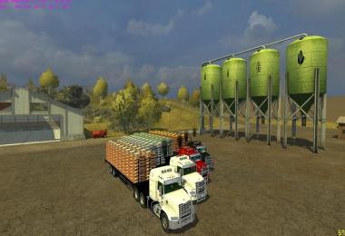 Flatebed Refillable Seed Trailer v1.1