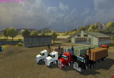 Flatebed Refillable Seed Trailer v1.1