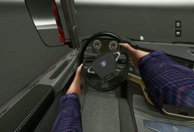 Hand On Wheel BETA Scania Streamline