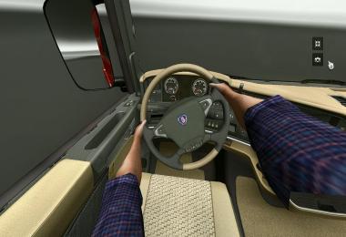 Hand On Wheel BETA Scania Streamline