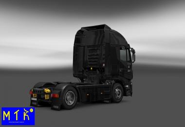 Iveco Hi Way Fosco Schuwarz Skin