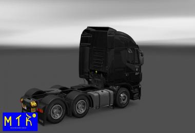 Iveco Hi Way Fosco Schuwarz Skin