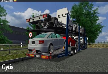 MB Actros 1841 MANVESTA Car Transporter