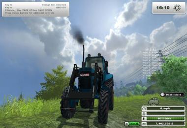 MTZ 82 FRONTLOADER