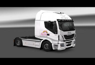 Pink Plush AG Iveco HI-WAY skin