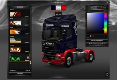 Scania look color change