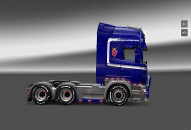 Scania R skin – Catch me if you can 1.9.22