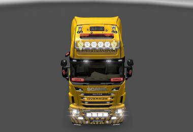 Scania Schwertransport Hanys v1