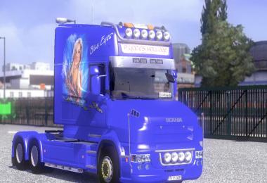 Scania Tcab Longline Blue Eyes