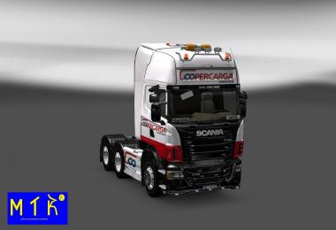 Skin Scania Coopercarga Logistica