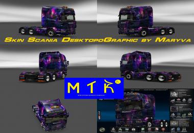 Skin Scania Desktop oGrafhic