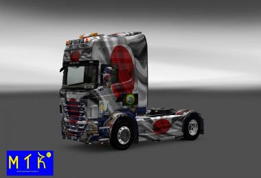 Skin Scania Japao Copa 2014