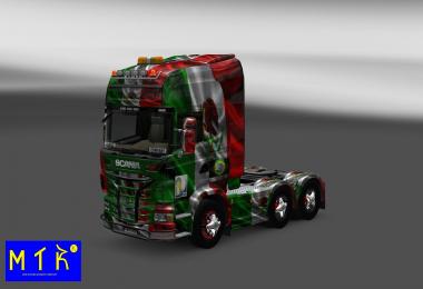 Skin Scania Mexico Copa 2014