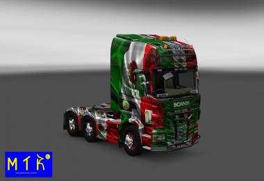 Skin Scania Mexico Copa 2014