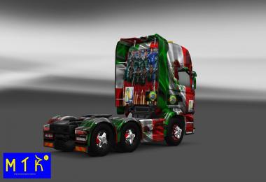 Skin Scania Mexico Copa 2014