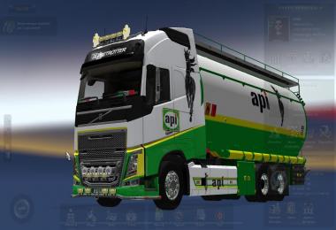 Volvo 2012 – BDF tandem cistern + universal API petroli