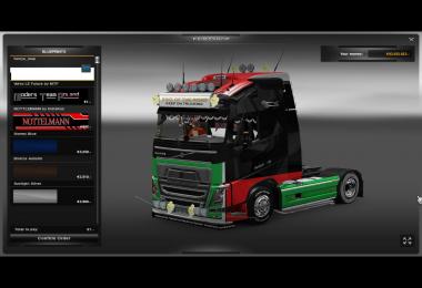 Volvo FH 2013 Kenyan Flag Skin