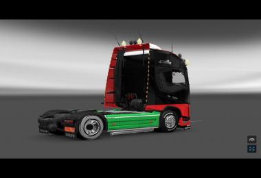 Volvo FH 2013 Kenyan Flag Skin