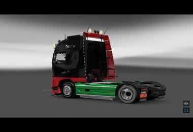 Volvo FH 2013 Kenyan Flag Skin