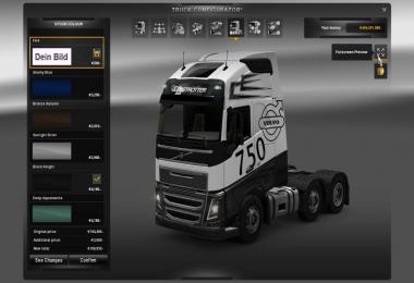 Volvo FH16 2012 carbonne skin