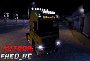 Volvo FH 2012 + Trailer Continental 1.9.x