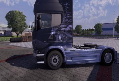 Winter Wolves skin for all trucks