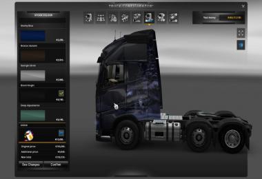 Winter Wolves skin for all trucks