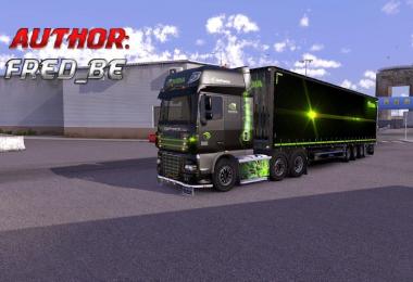 DAF XF 50K + Nvidia Trailer ProfiLiner