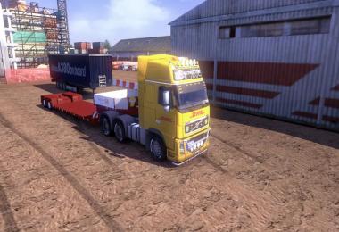 Doll Vario 2 Axle Low Loader Trailer