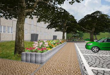 Flower beds with walkways v1.0