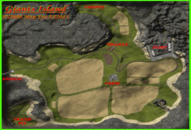 Giants Island FS08 Map For FS13