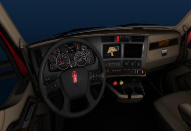 Kenworth T680 interior