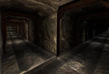 Old mining tunnel system underground v1.2