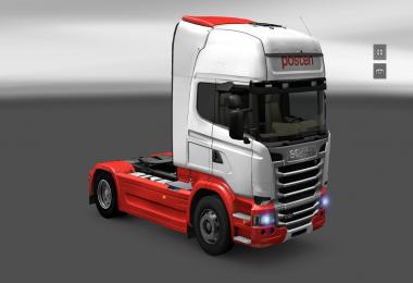 Posten skin Scania Streamline