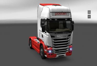 Posten skin Scania Streamline