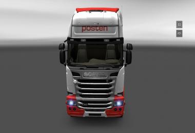 Posten skin Scania Streamline